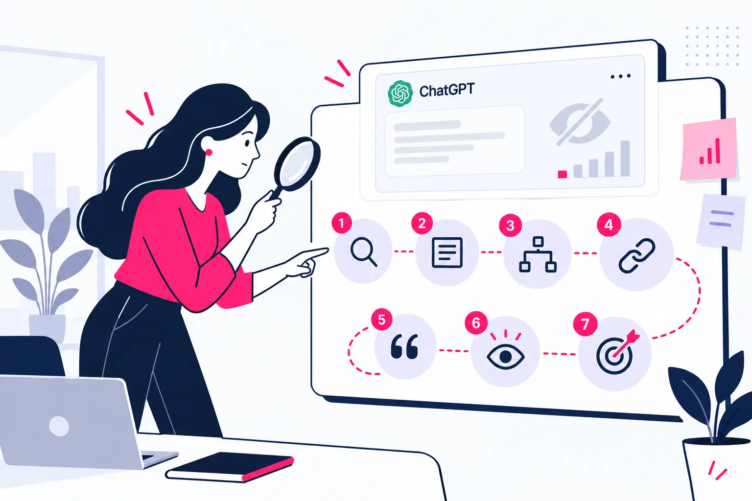 Invisible dans ChatGPT : le diagnostic en 7 étapes